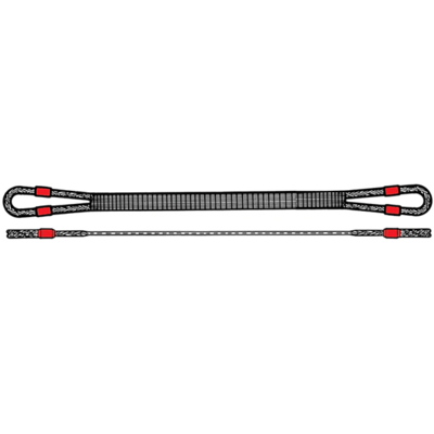 Flat Woven Slings - Cradle Lift