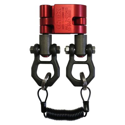 A lifting tool that creates additional lifting points on a chain hoist.