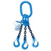3-leg chain sling with clevis sling hooks
