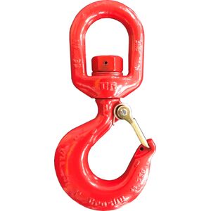 The Crosby Swivel Hook L-322 CN has deformation and angle indicators for improved safety and performance. 