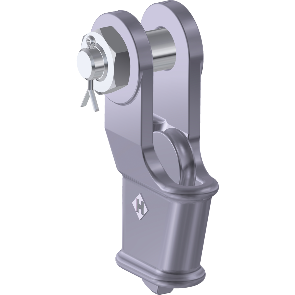Open Wedge Socket with Safety Pin