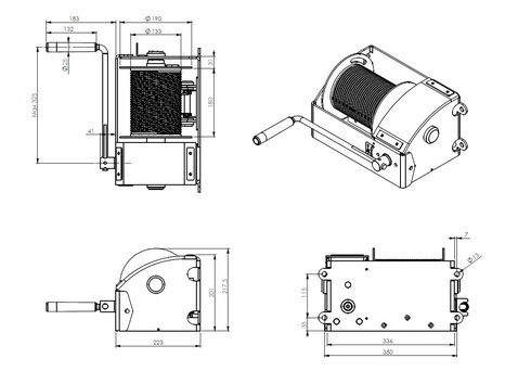 Theatre Winch TW drawing