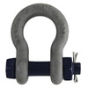 Our high-quality bow shackle with safety pin product, designed for lifting hardware applications