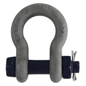 Bow Shackle with Safety Pin
