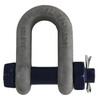 Global Lifting Group Dee Shackle with Safety Pin for secure and safe lifting operations