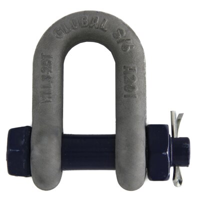 Dee Shackle with Safety Pin