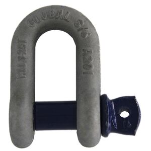 Global Lifting Group's high quality Dee Shackle with Screw Pin for lifting and rigging