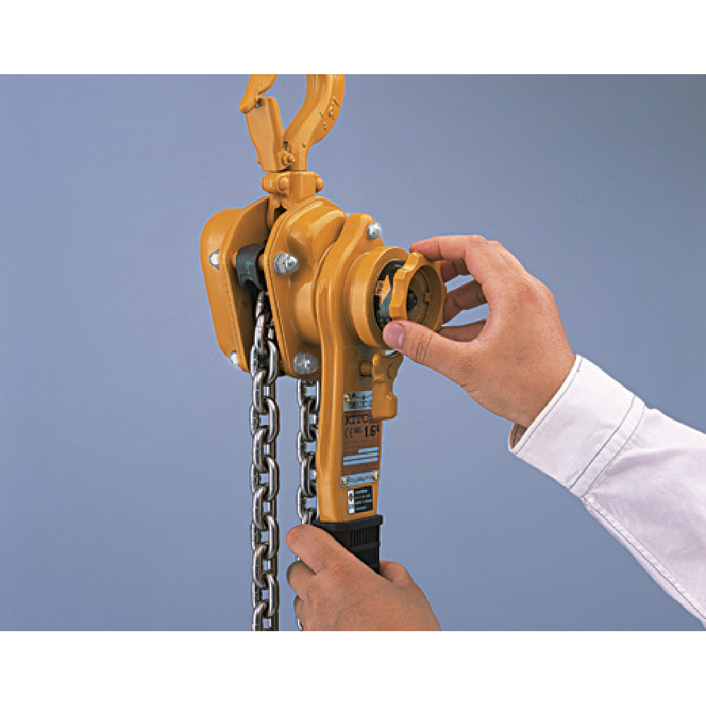 Lever Hoist KITO LB Series in use 2