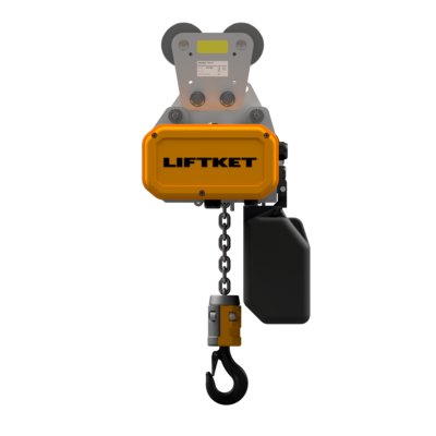 Electric Chain Hoist LIFTKET STAR with hook suspension 250 – 2.000 kg 230V trolley option