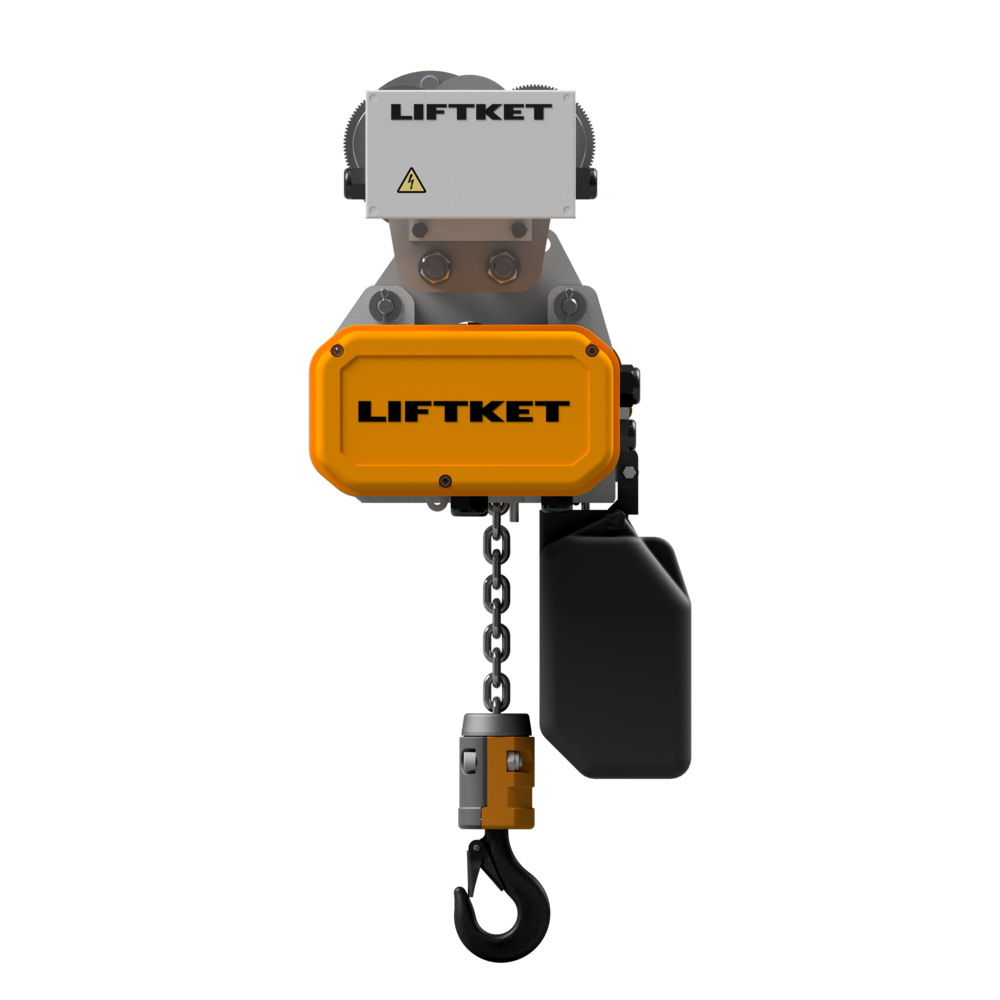 Electric Chain Hoist LIFTKET STAR with hook suspension 250 – 2.000 kg 230V trolley option