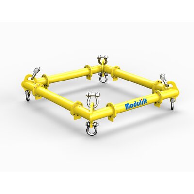 Modulift spreader frame with 4 corner units
