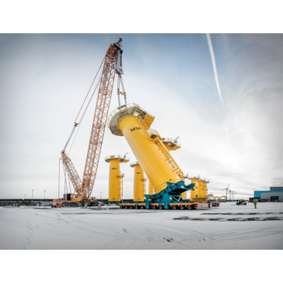Modulift spreader beam in use