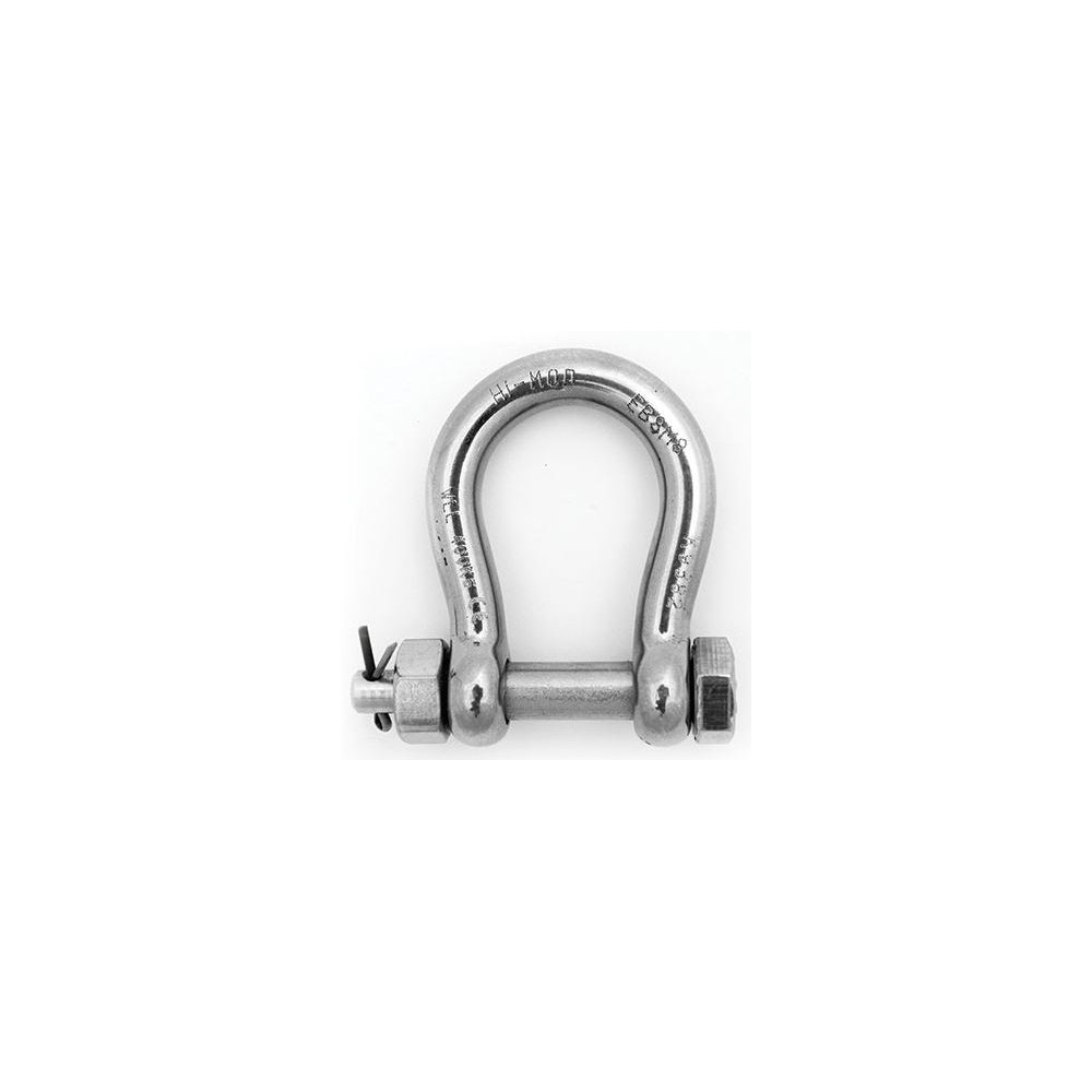 High Corrosion Resistance Stainless Steel Bow Shackles with Safety Pin