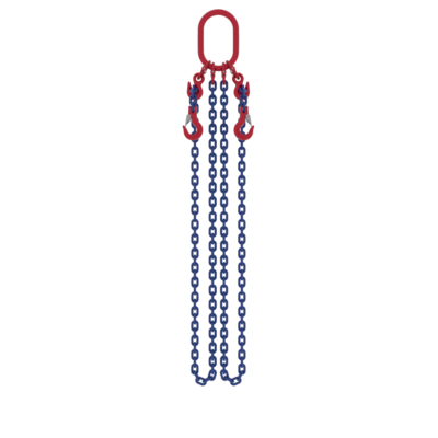 Chain Sling Powertex 2-leg with Latch Hooks, Grade 10