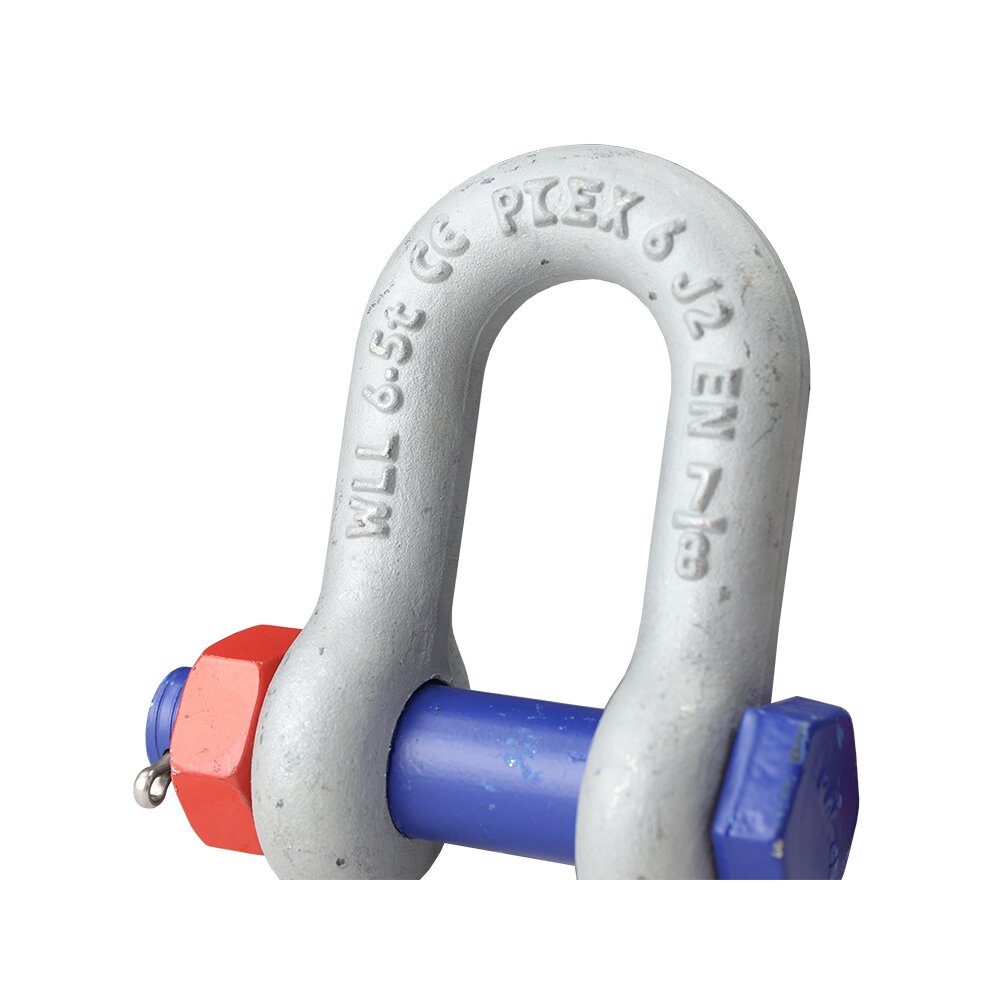 Dee Shackle POWERTEX PDSB stamping on the bolt