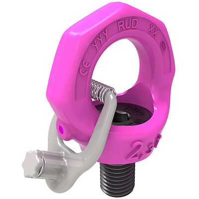 The RUD VRS-F Lifting Eye Starpoint is a high-quality lifting hardware product perfect for heavy lifting applications. 