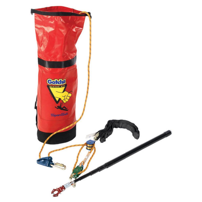 The Rescue Kit Spanset Gotcha™ ensures safe and secure operations.