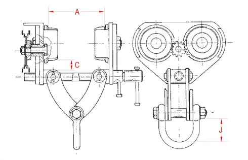 Beam Trolley Superclamp GBT measurements