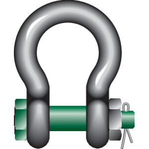 High-quality Bow Shackles with Safety Bolt G-4163 from Van Beest, a trusted provider of lifting hardware