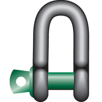 Van Beest's Dee Shackles with Screw Collar Pin G-4151, a high-quality lifting hardware