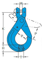 Clevis Self Locking Hook X-026 | Certex Australia