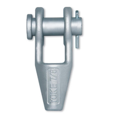 Forged open spelter socket