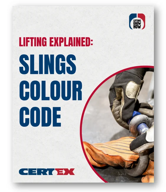 Synthetic sling colour coding guide