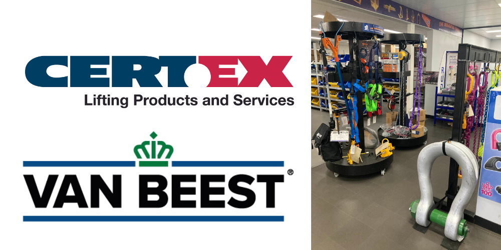 Van Beest Products Now Distributed in Australia by CERTEX Lifting